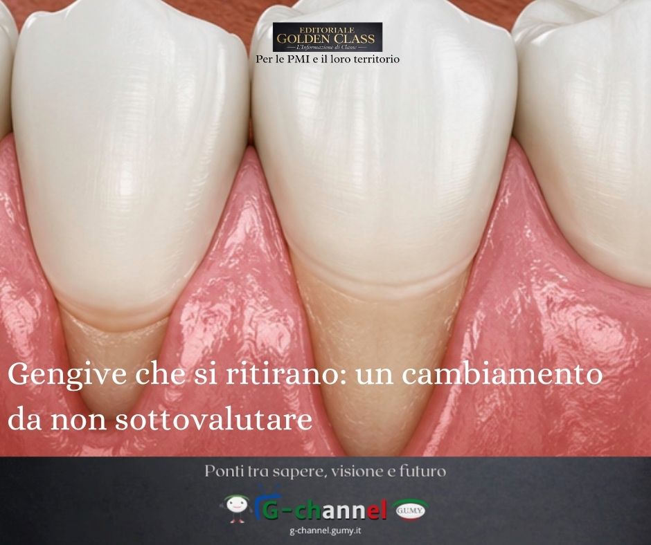 Gengive che si ritirano: un cambiamento da non sottovalutare
